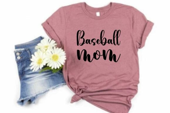 Baseball Mom SVG PNG for Mother's Day