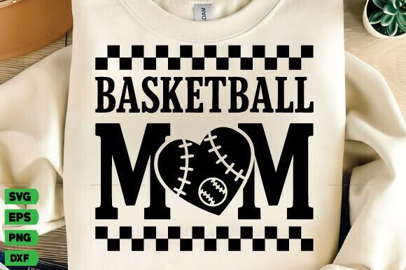 Basketball Mom SVG PNG for Mothers Day
