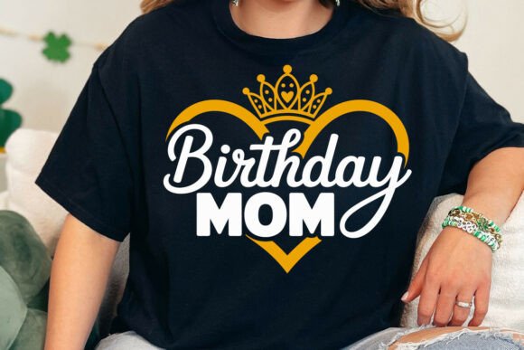 Birthday Mama SVG: A Regal Touch for Celebrations