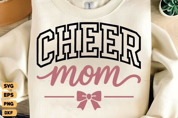 Cheer Mom Svg: A Perfect Design for Embroidery