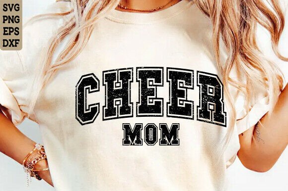 Cheer Mom Svg: A Perfect Fit for Supportive Apparel