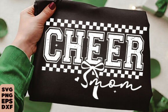 Cheer Mom Svg, Coquette Bow Cheerleader Review