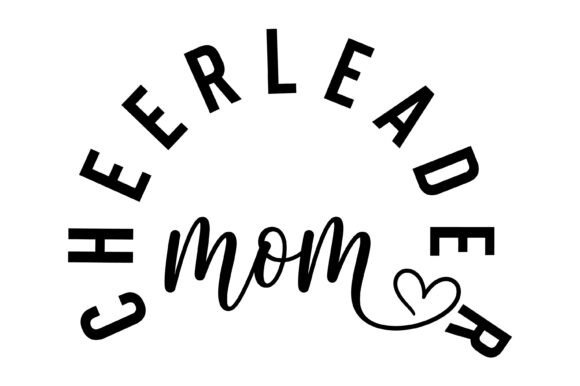 Cheerleader Mom SVG Design: A Versatile Embroidery Choice