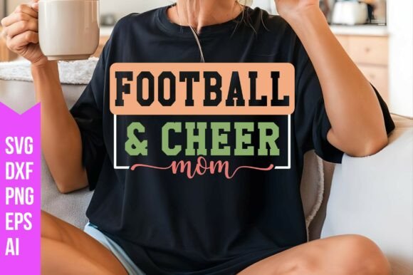 Football Cheer Mom Svg: A Perfect Touch for Game Day Gear