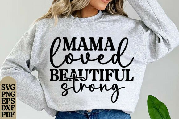 Mama Svg, Mama Affirmations Svg, Mom SVG