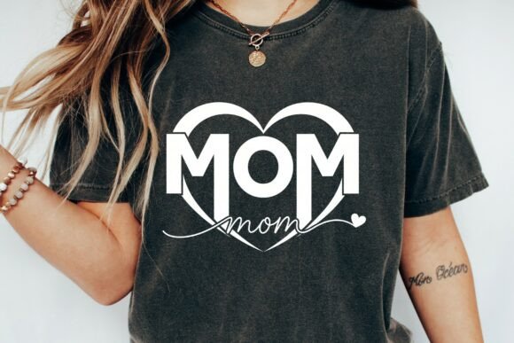 Mom Heart SVG: A Touching Design for Mothers Day