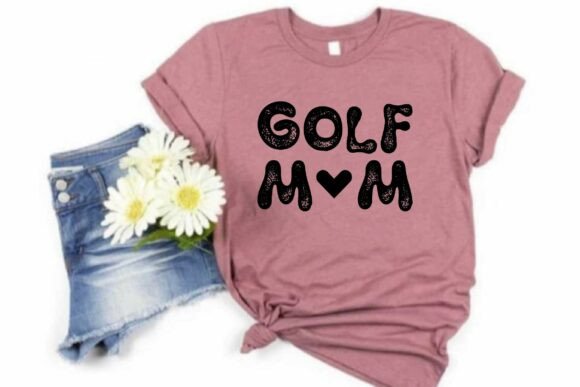 Retro Golf Mom SVG PNG for Mother's Day