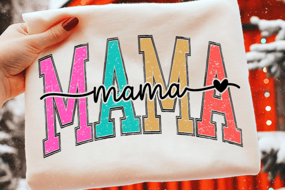 Retro Mama Svg: A Versatile Design for Embroidery