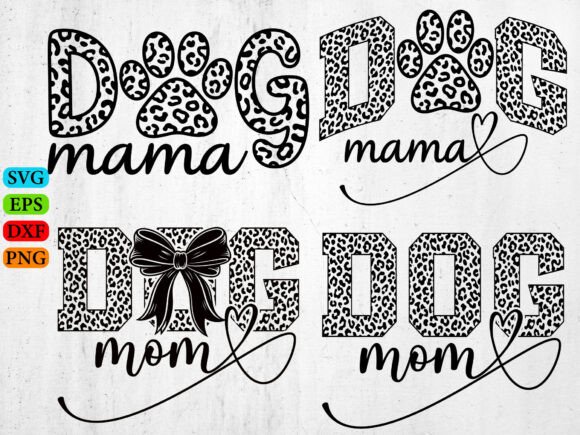 Review: Dog Mama Leopard SVG, Dog Mom Svg