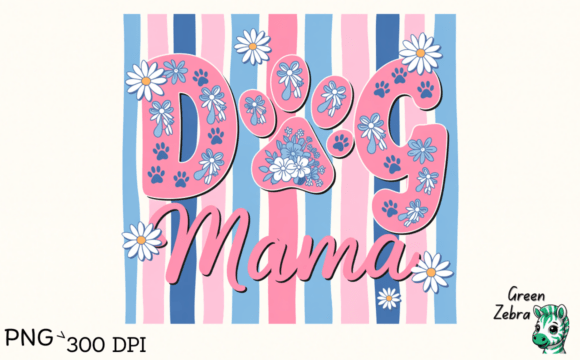 Review: Dog Mama PNG, Floral Dog Mom SVG