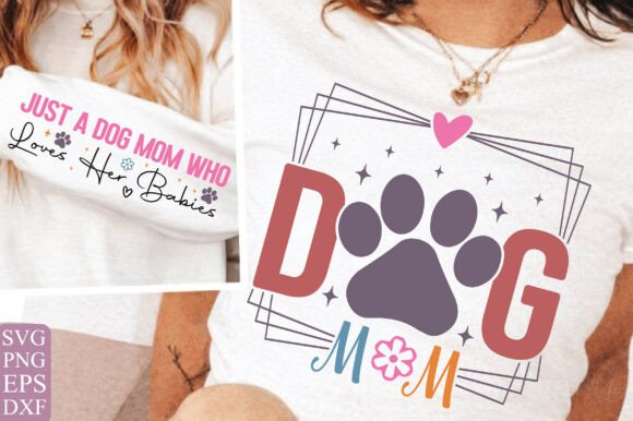 Review: Dog Mom SVG PNG, Dog Mom Sleeve SVG PNG