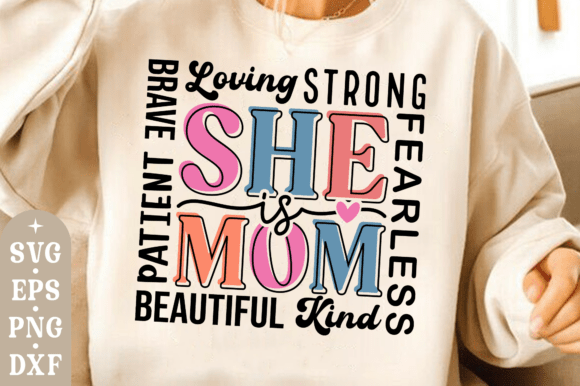 Review: She is Mom SVG, A Versatile Design for Mothers